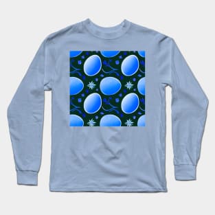 Easter eggs 2 wallpaper style (MD23Etr002b) Long Sleeve T-Shirt